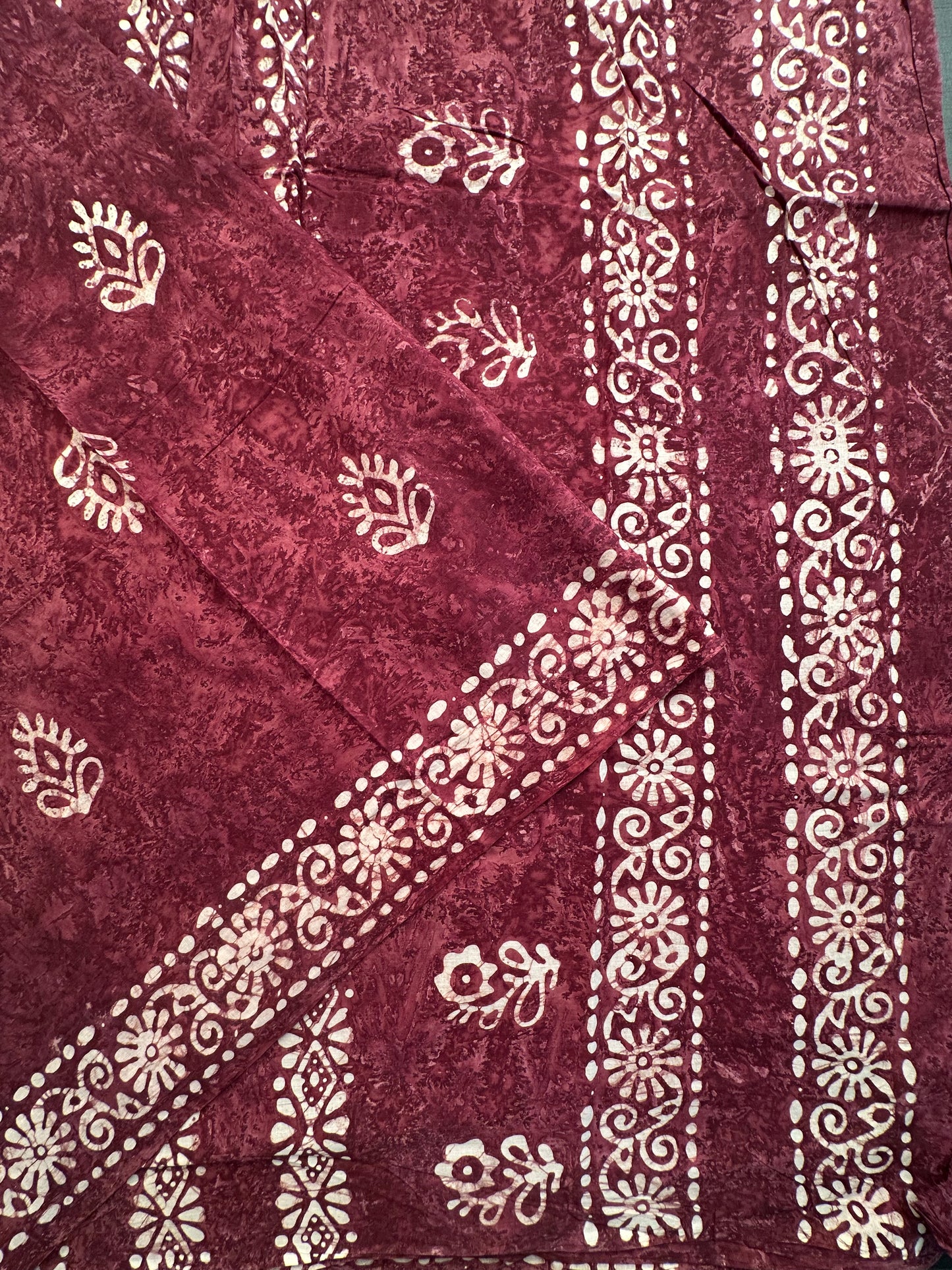 Batik Pure Cotton Saree