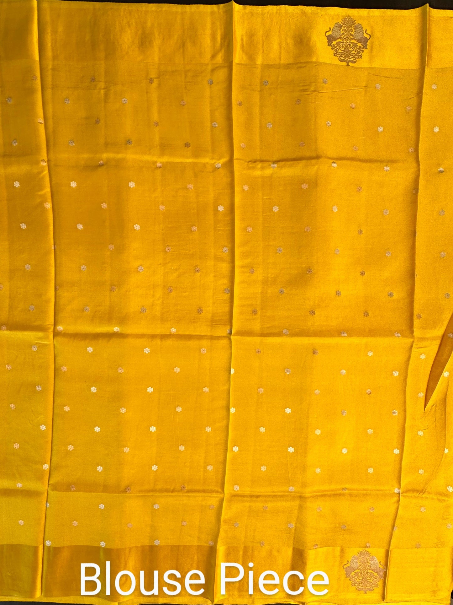 Olive Green Banarasi Satin Saree
