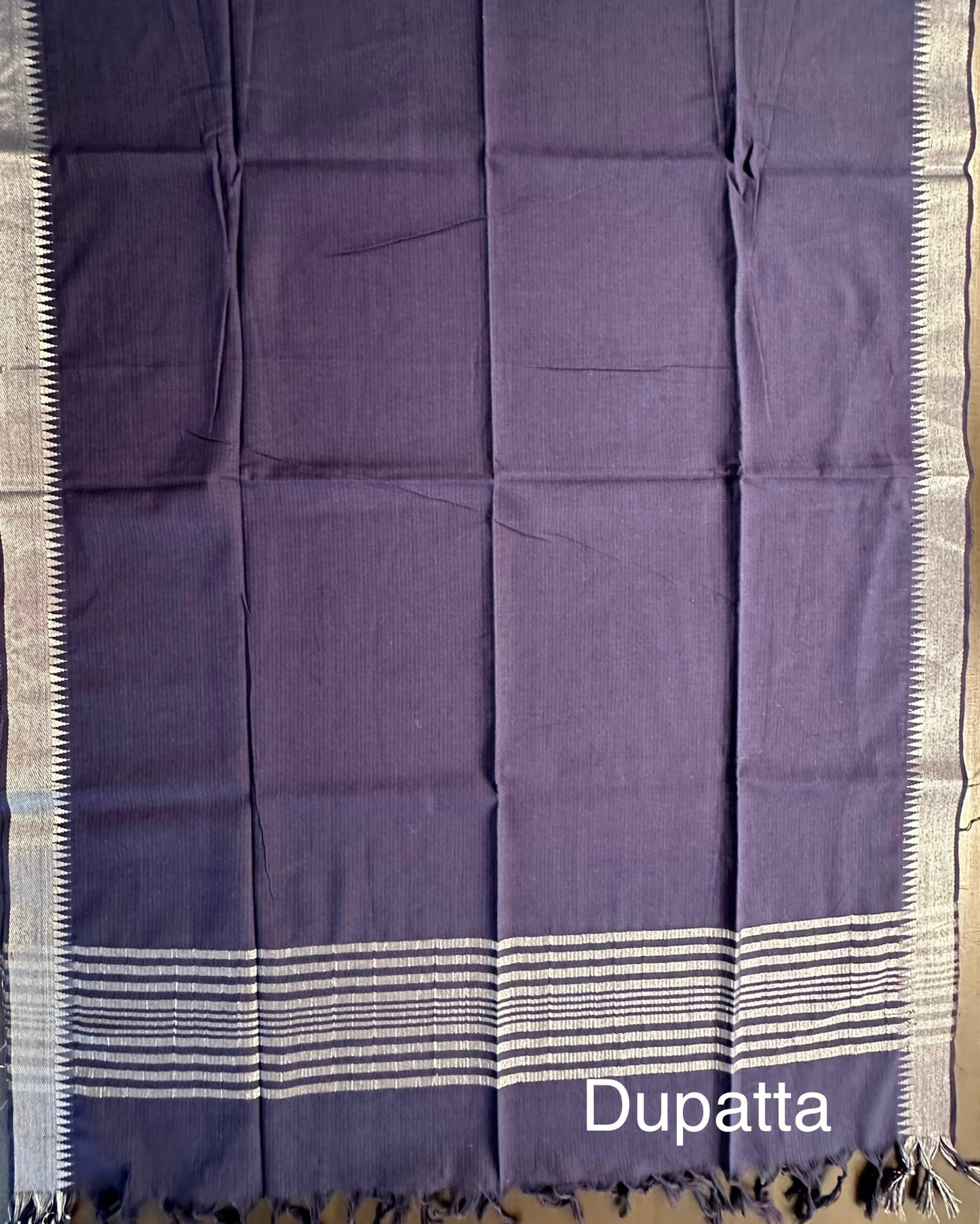 Jacquard Pure Handloom Cotton Suit