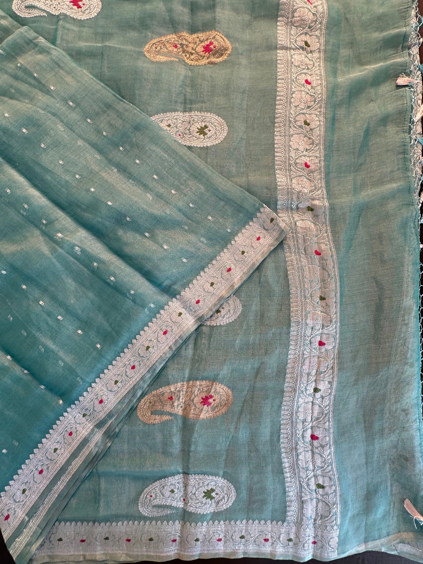 Georgette Tissue Saree