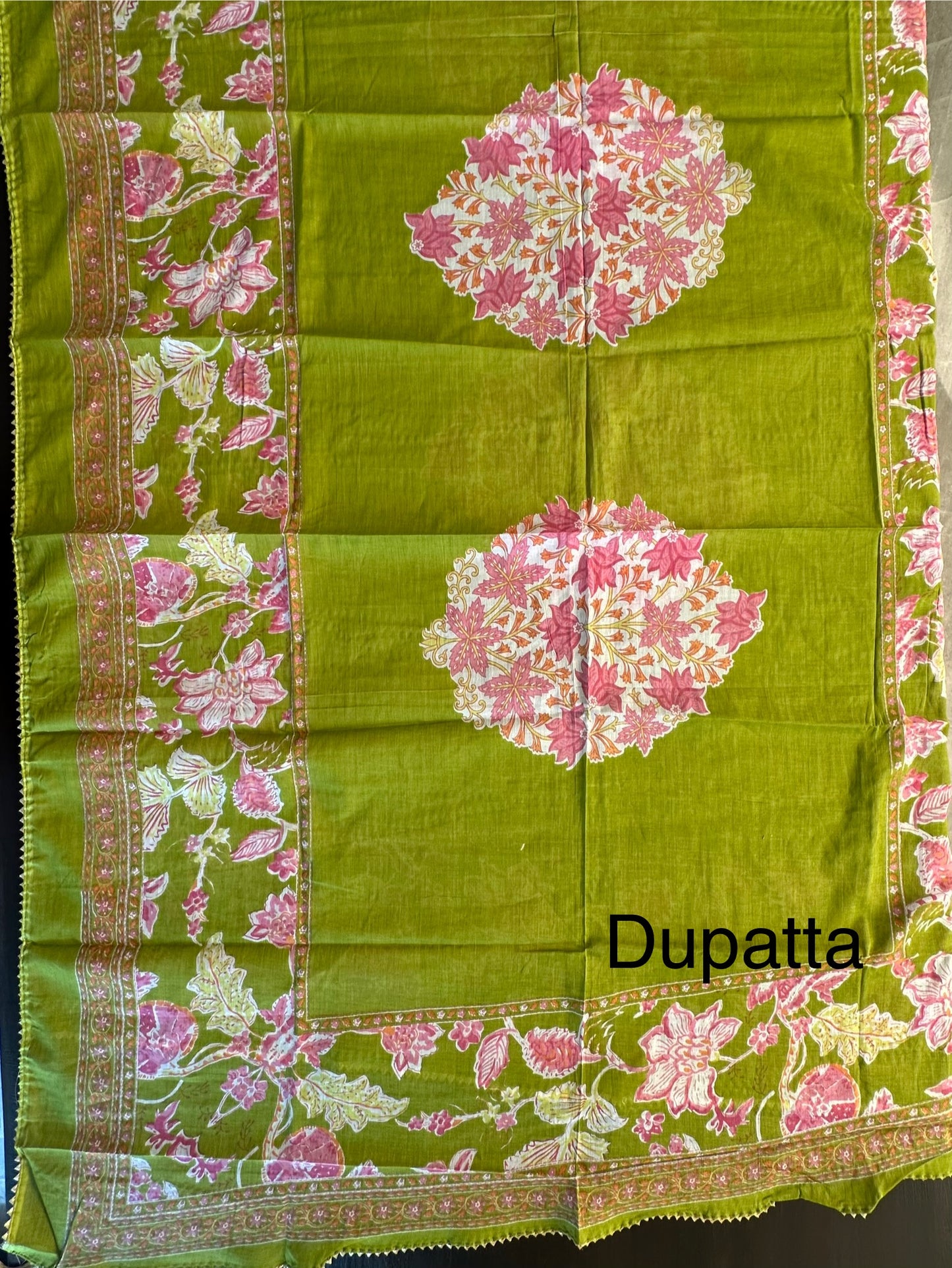 Jaipuri Necktie Cotton 3-Piece Suit