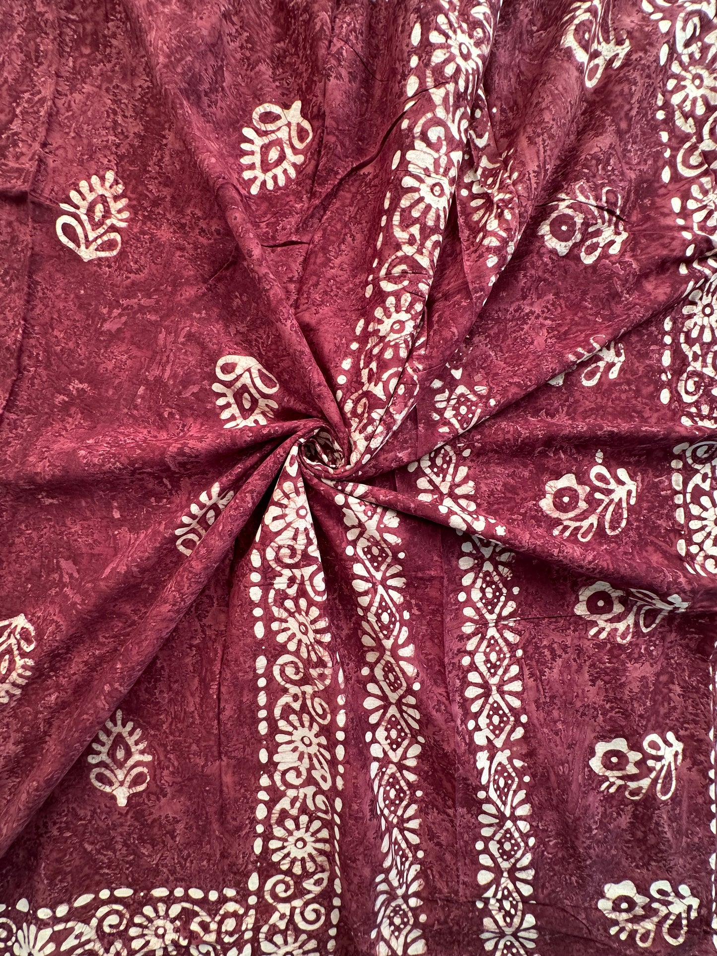 Batik Pure Cotton Saree