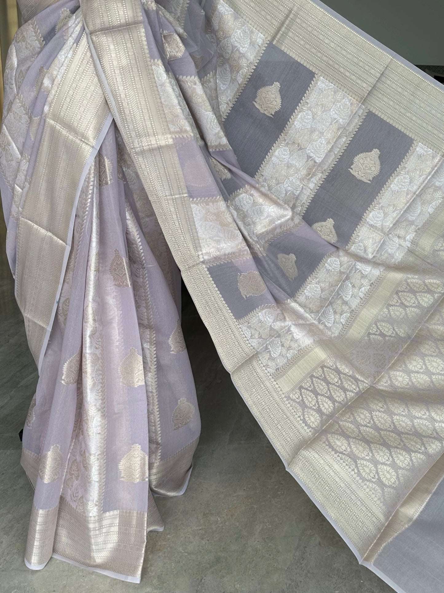Cotton Chanderi Saree