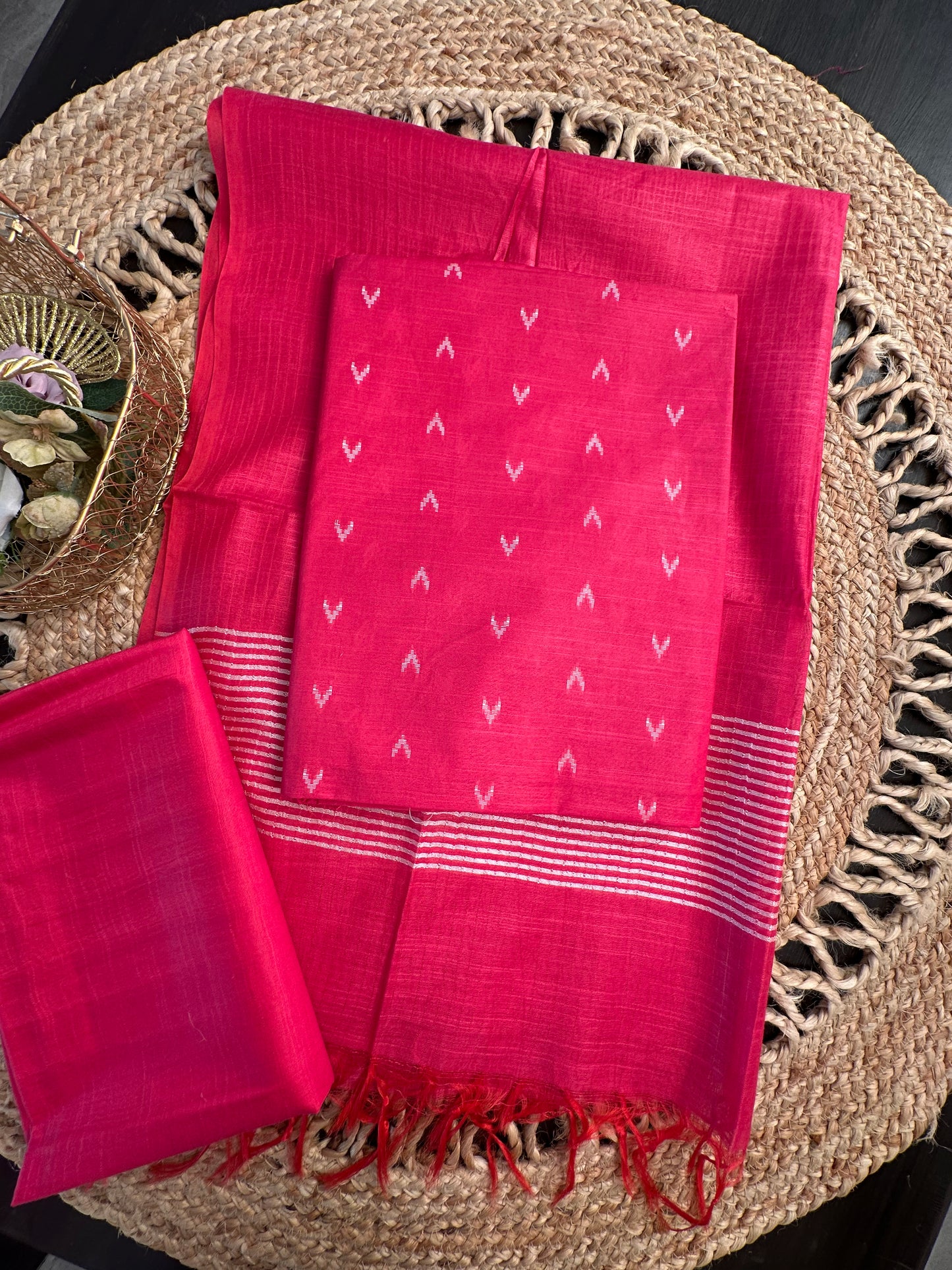 Rani Salem Art Cotton 3-Piece Suit