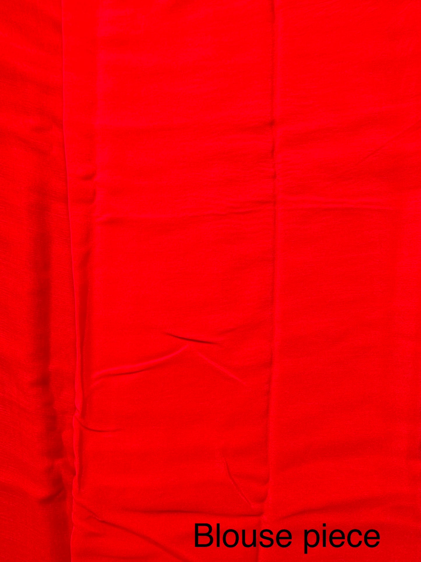 Red Pure Chiffon Saree