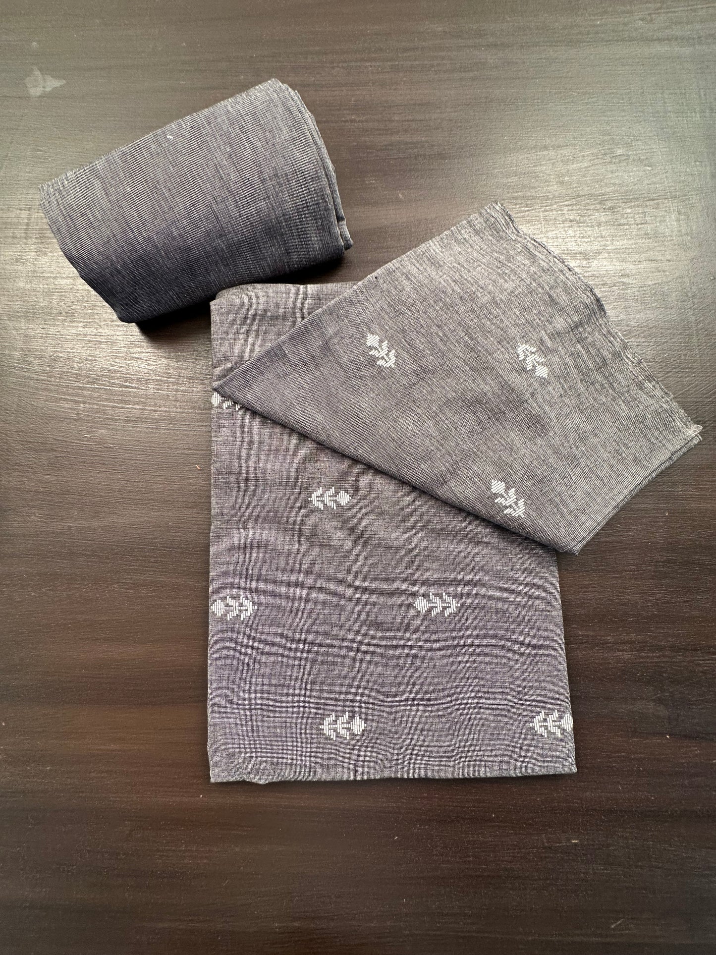 Grey South Cotton Suit