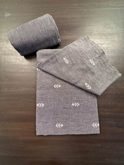 Grey South Cotton Suit
