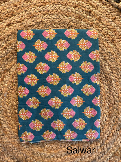 Jaipuri Necktie Cotton 3-Piece Suit