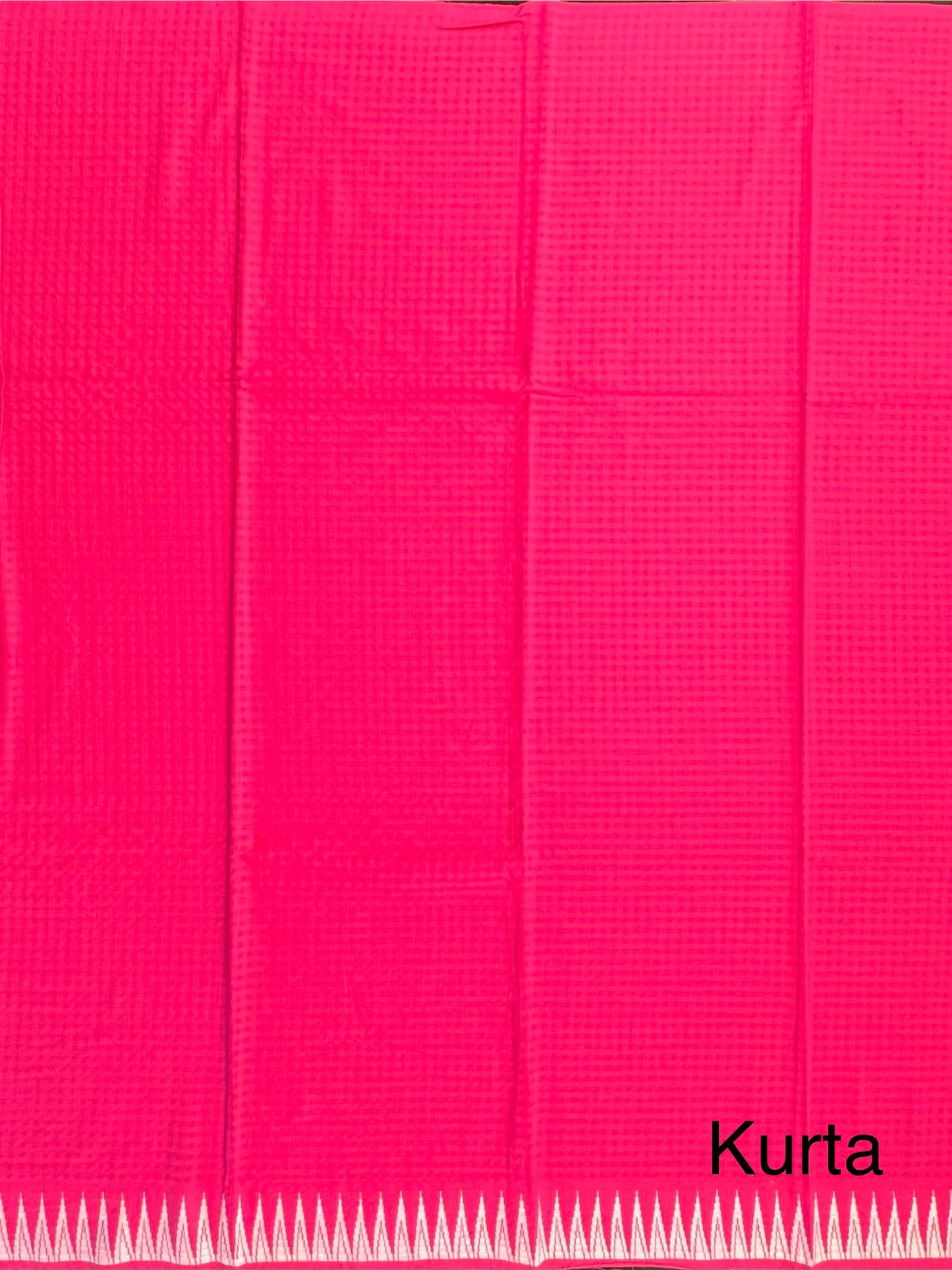Rani Pink South Cotton 3-Piece Suit