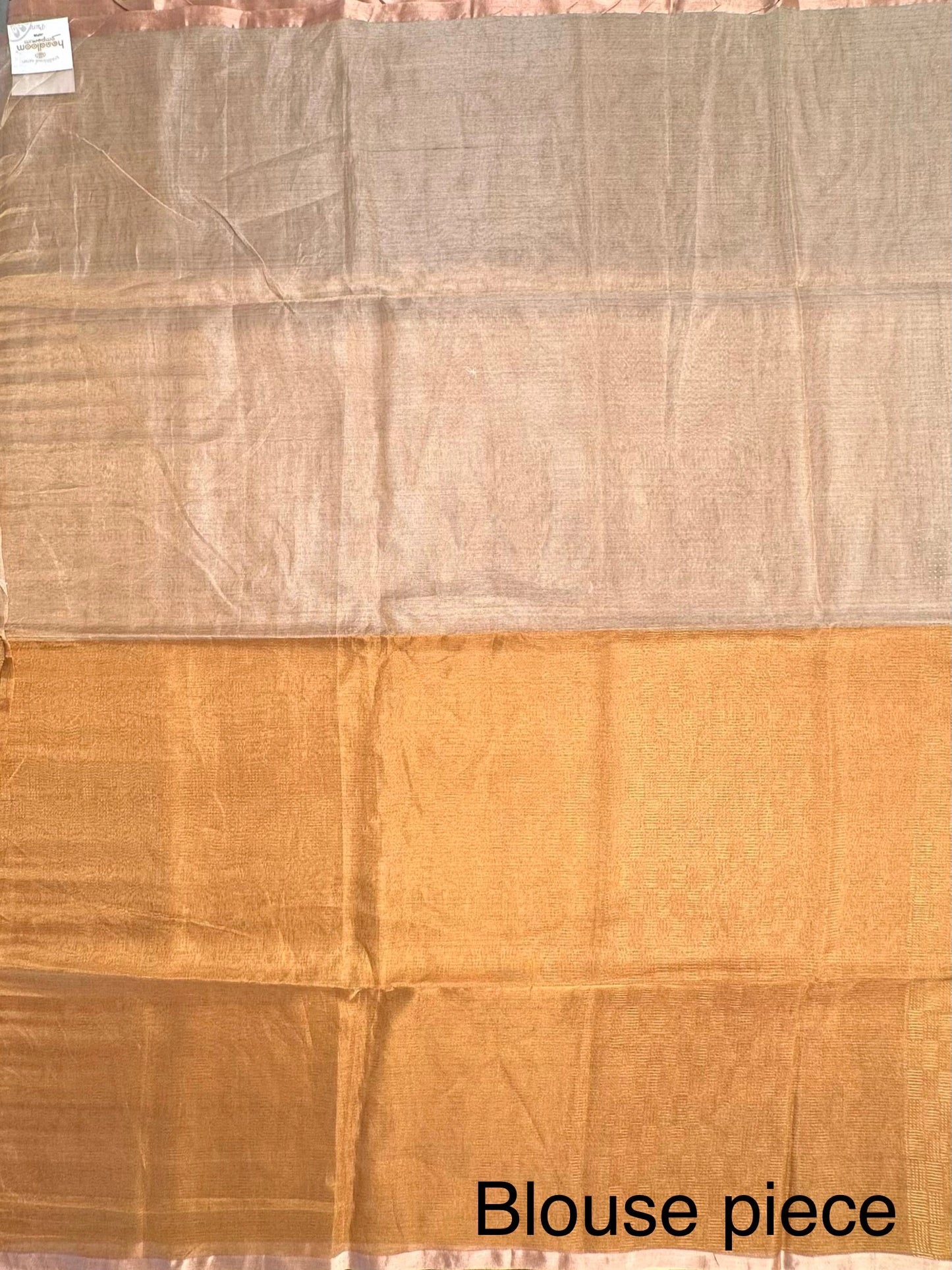 Swarnima Chandrahaas 2.0 Golden-Silver Tissue Saree
