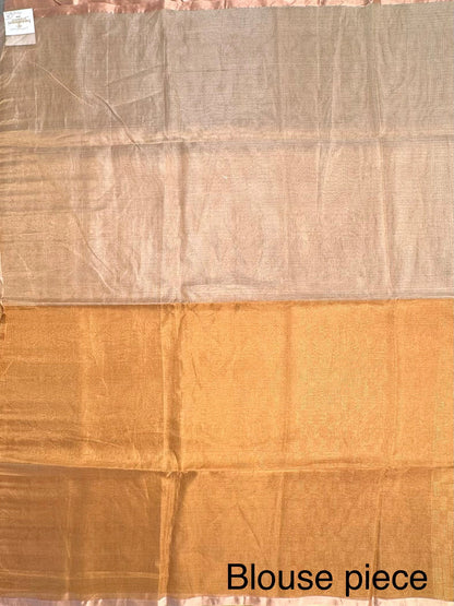 Swarnima Chandrahaas 2.0 Golden-Silver Tissue Saree
