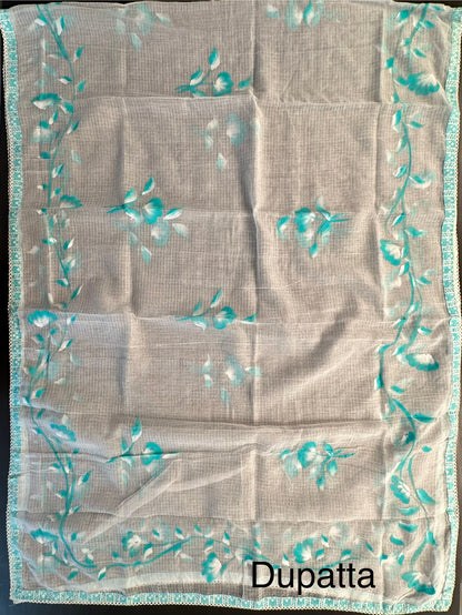 Jaipuri Cotton 3 -Piece Suit