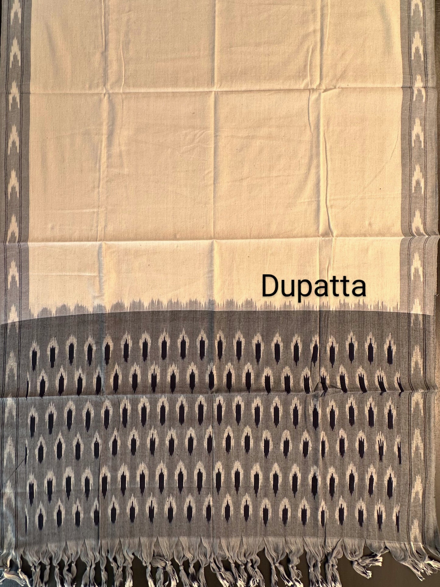 Ikkat Pure Cotton Suit