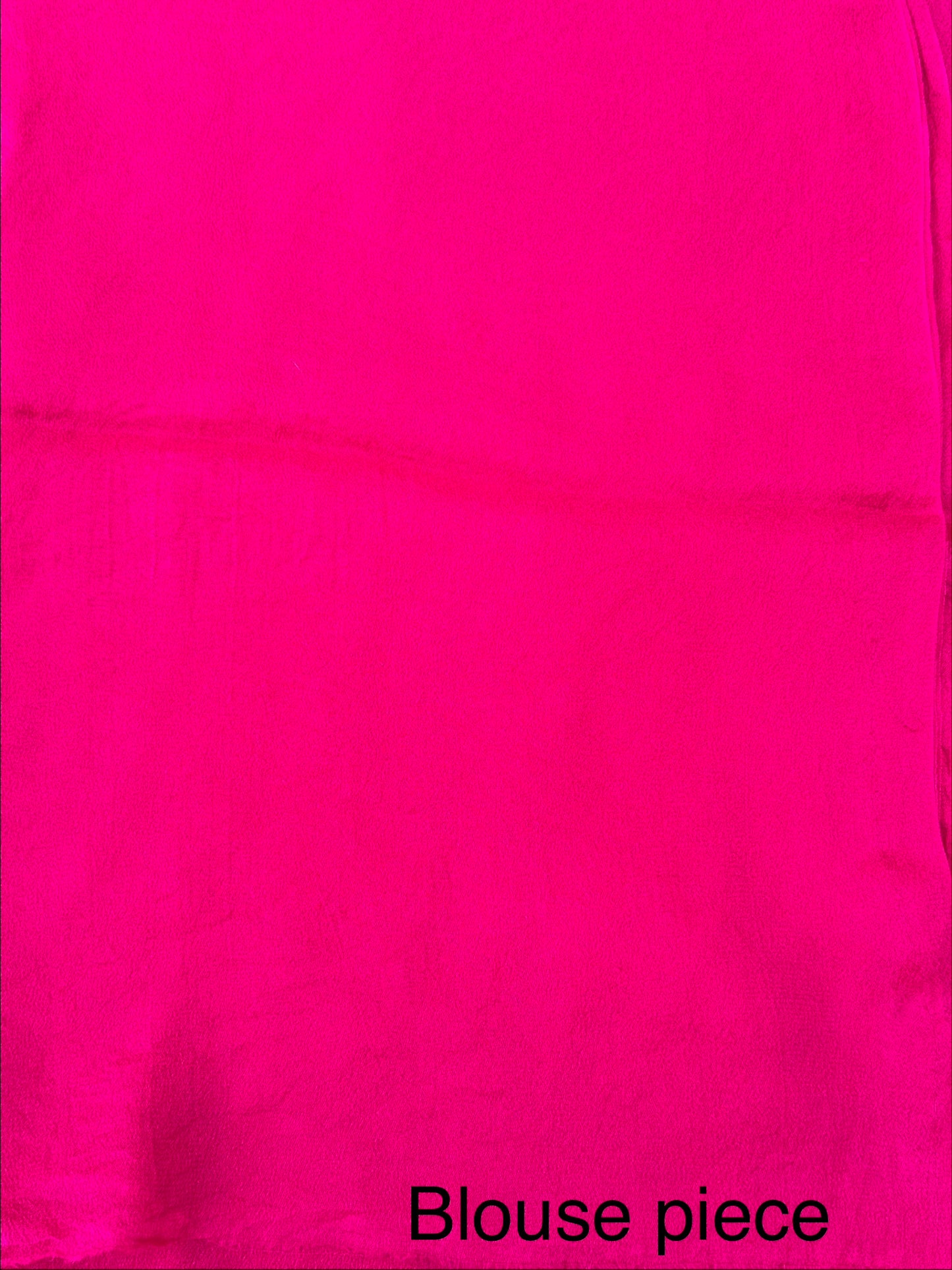 Magenta Bandhej Chinon Saree