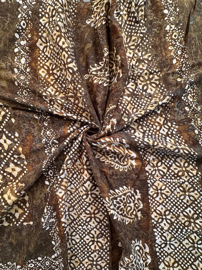Batik Pure Cotton Saree