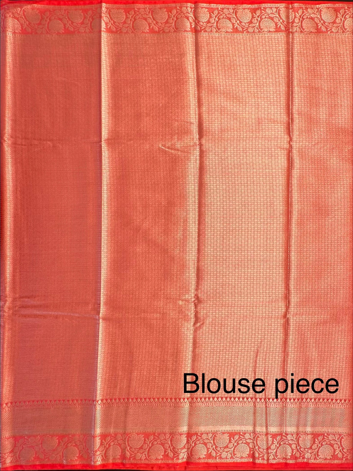 Yellow-Red Vartika Tissue Saree