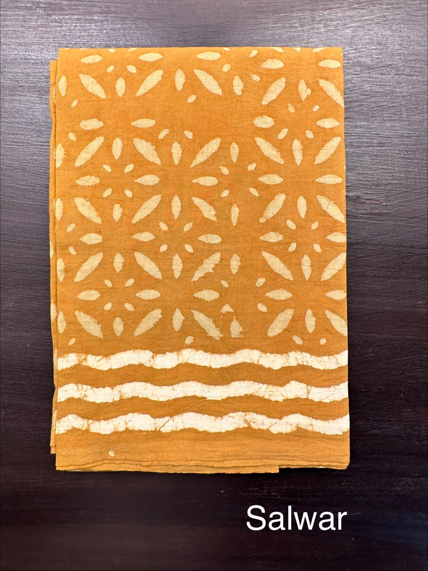 Mustard Sand Pure Cotton Suit