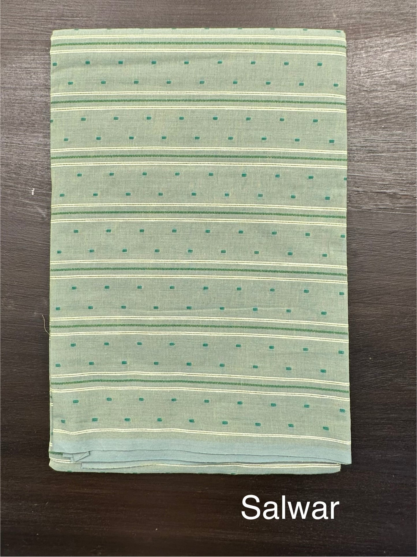Green Unstitched South Cotton Suit