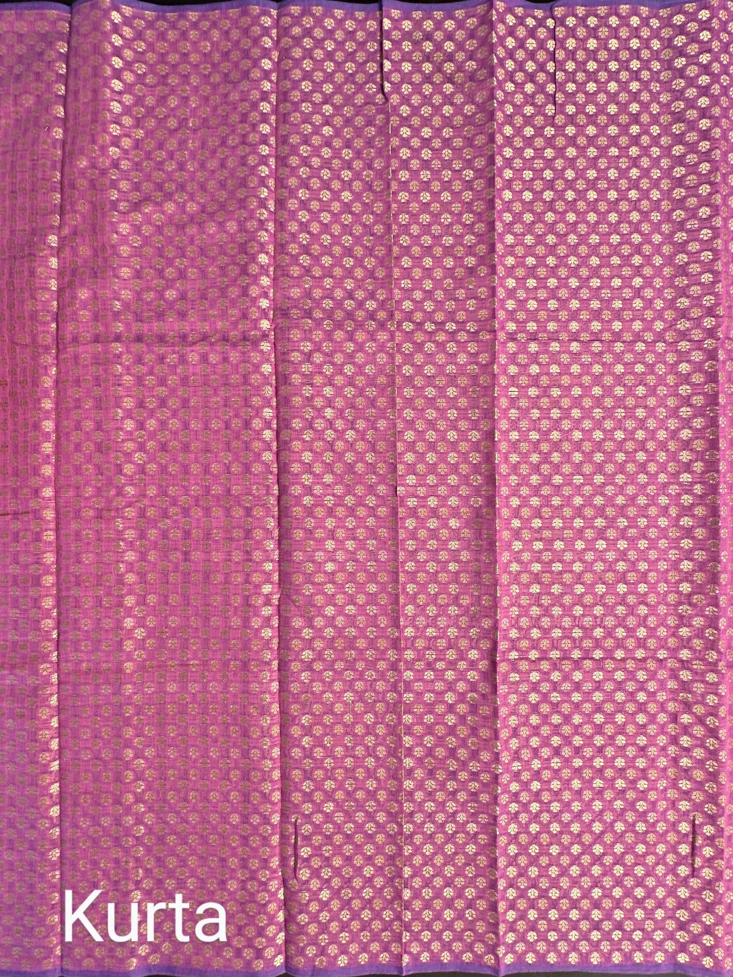 Purple Jacquard Handloom Suit