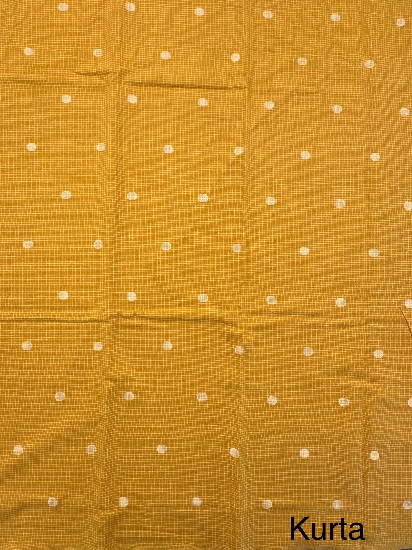 Yellow South Cotton 3-Piece Suit