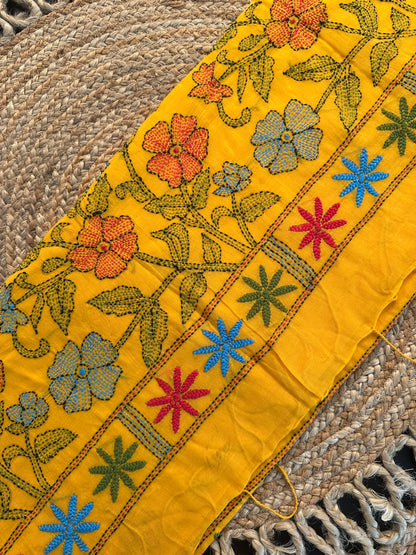 Kaantha Embroidery Cotton Saree