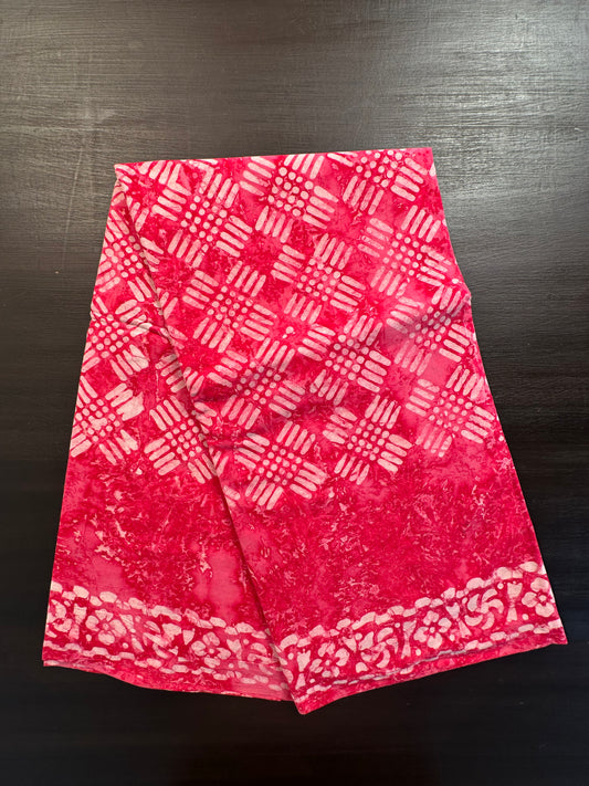 Batik Pure Cotton Saree
