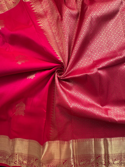 Rani Handloom Kanjivaram Pure Silk Saree