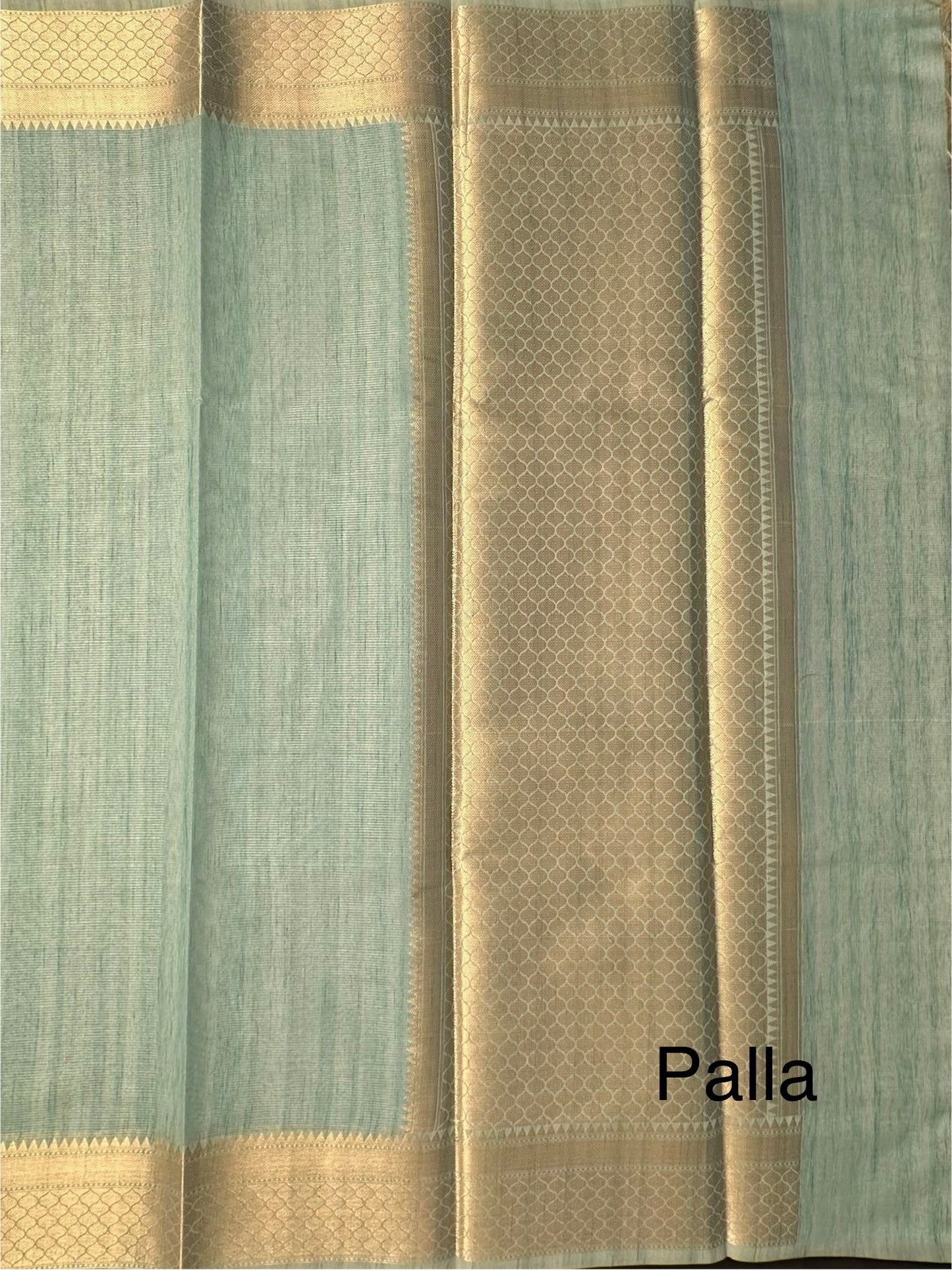 Green Ananya Tissue Saree