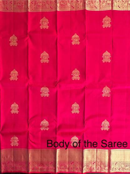 Rani Handloom Kanjivaram Pure Silk Saree