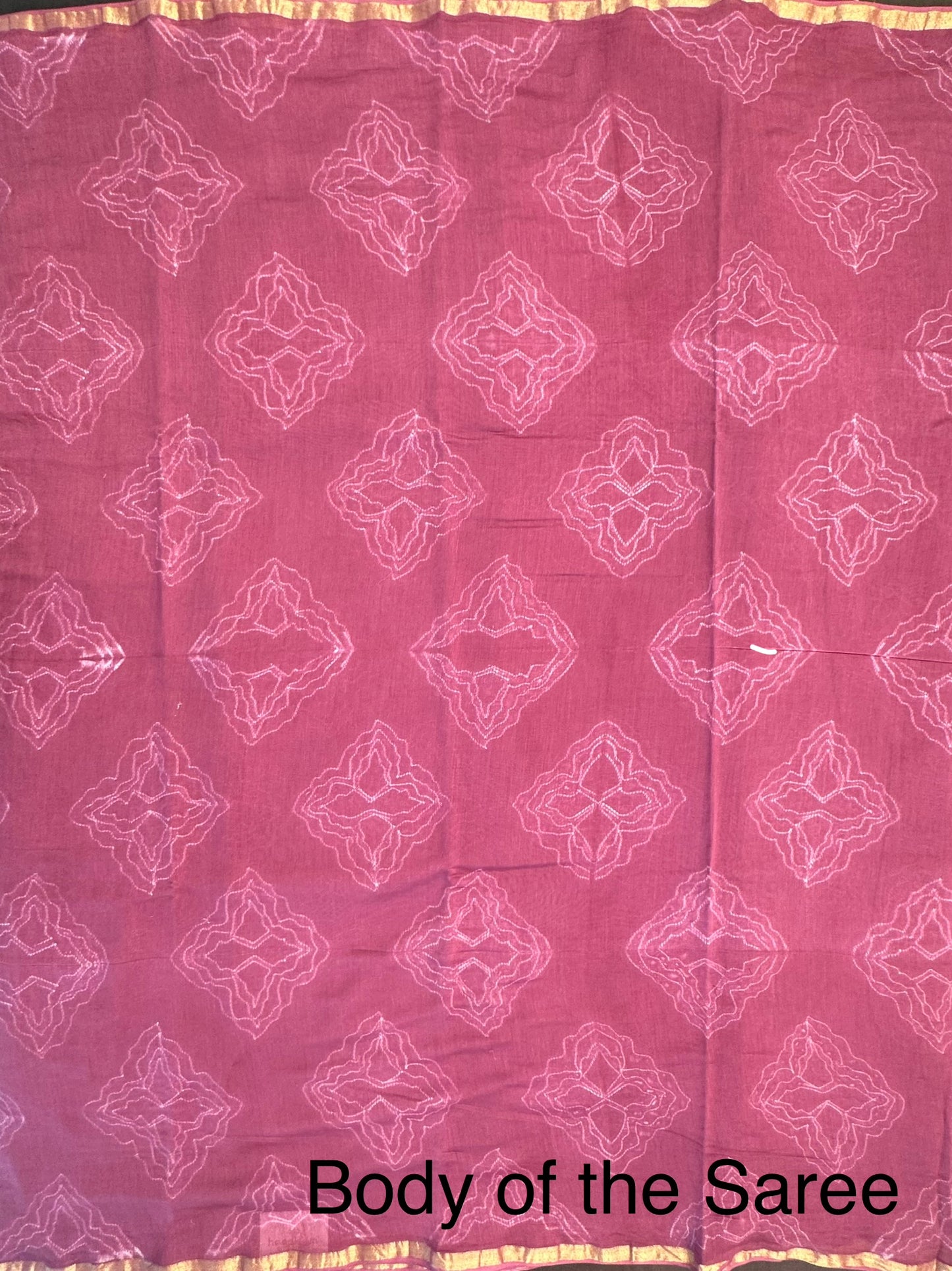 Pink Chanderi Saree