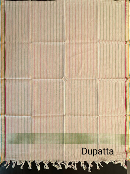 Handloom Cotton Suit