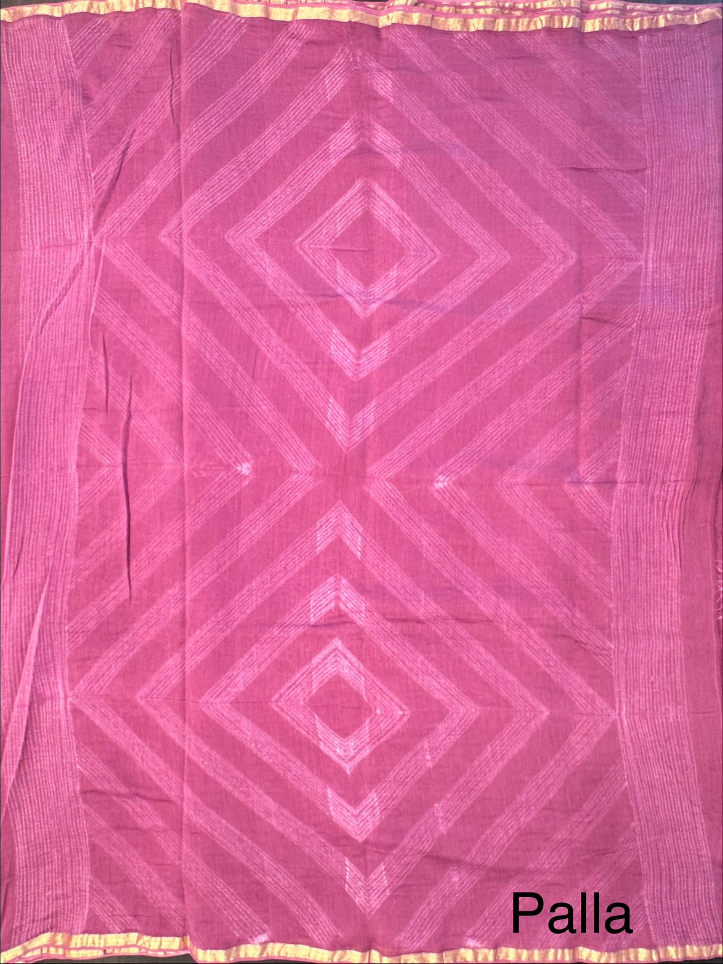 Pink Chanderi Saree