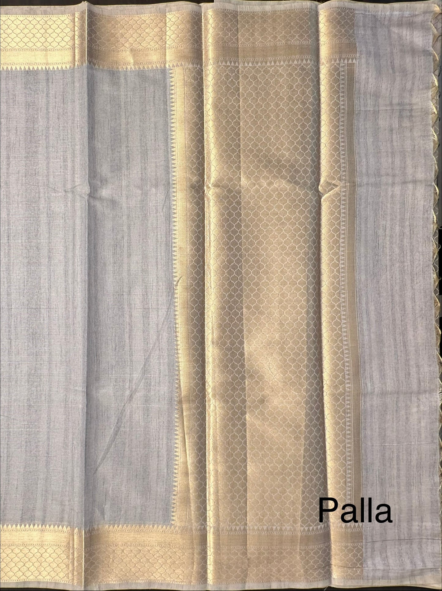 Grey Ananya Tissue Saree