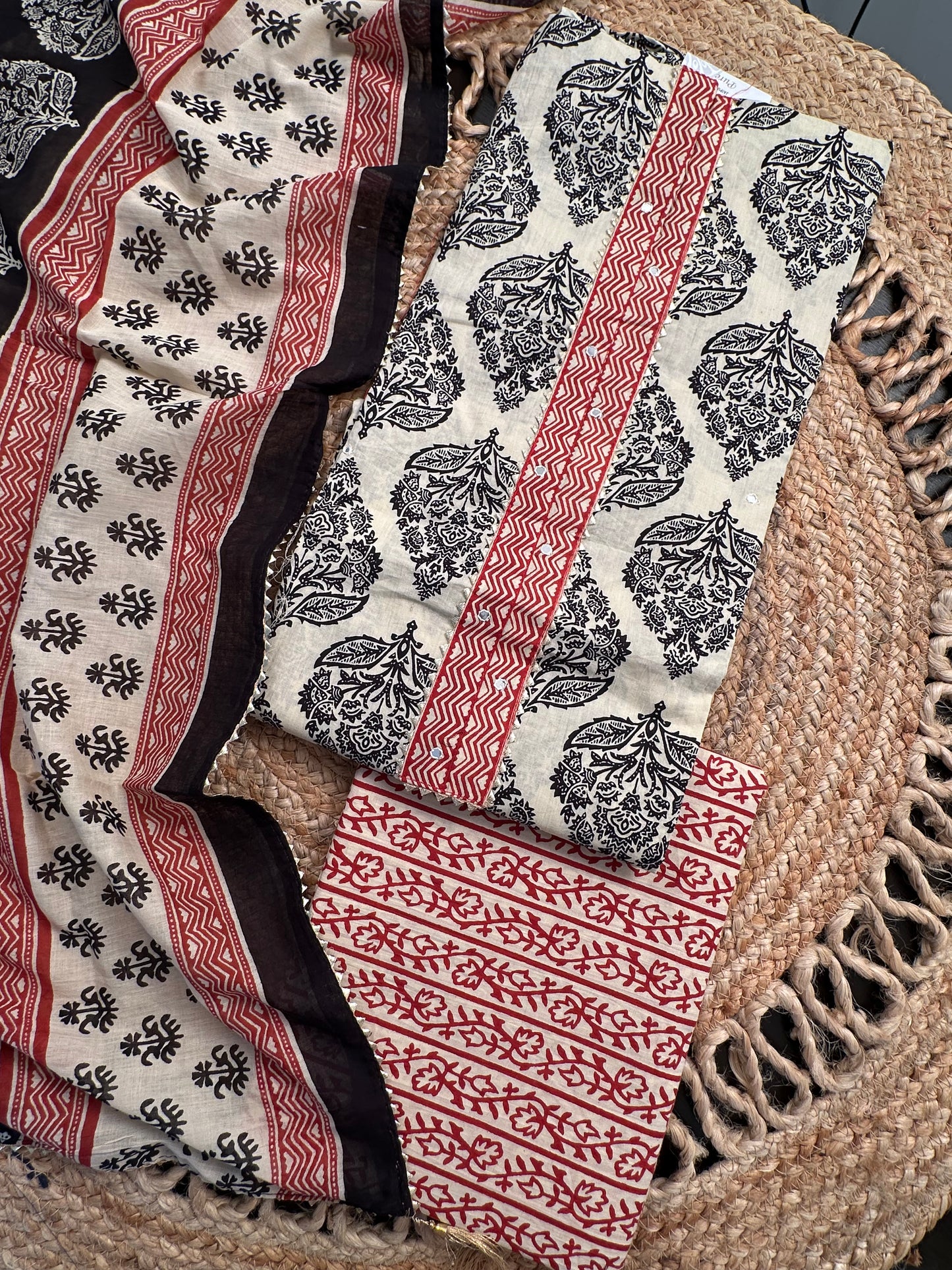 Pure Jaipuri Cotton Suit