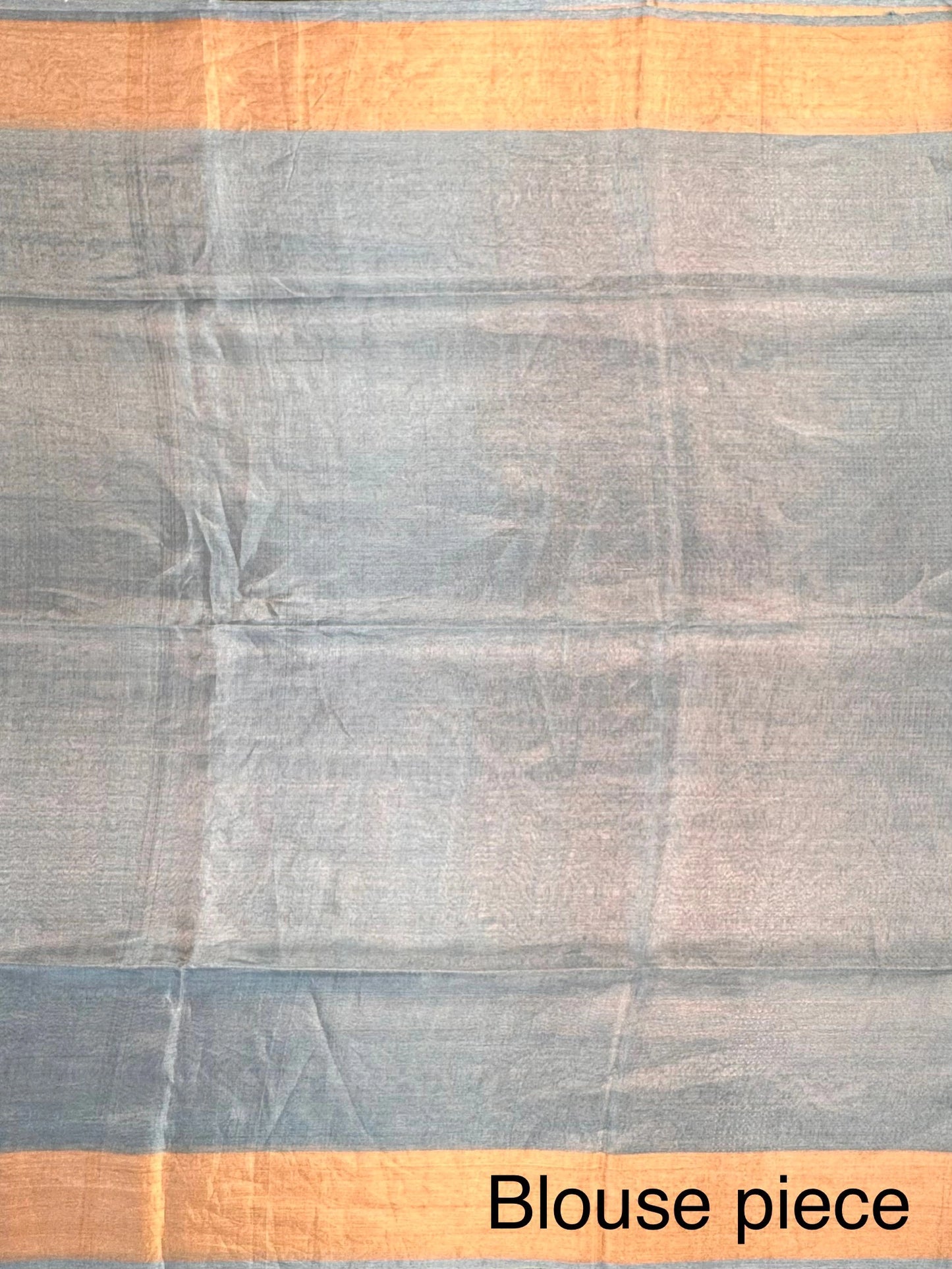 Firozi Emboss Pure Tissue Silk Saree