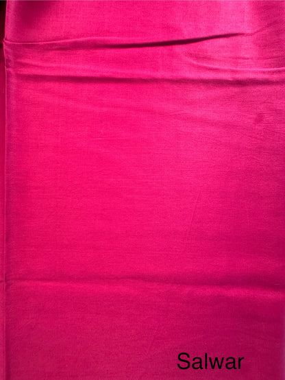 Magenta Handloom Chanderi Suit