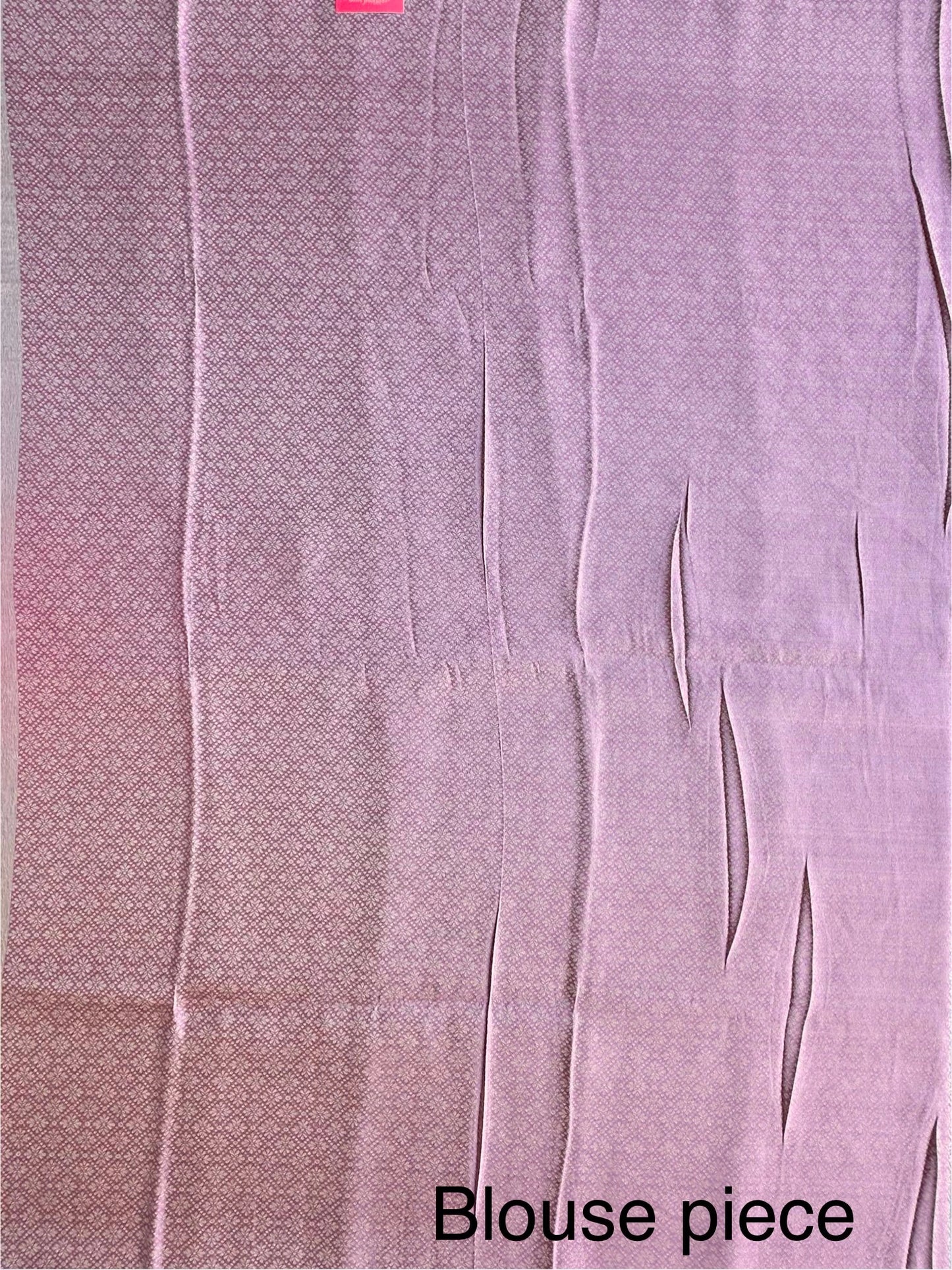 Mauve Aditi Jamawar Artificial Silk Saree