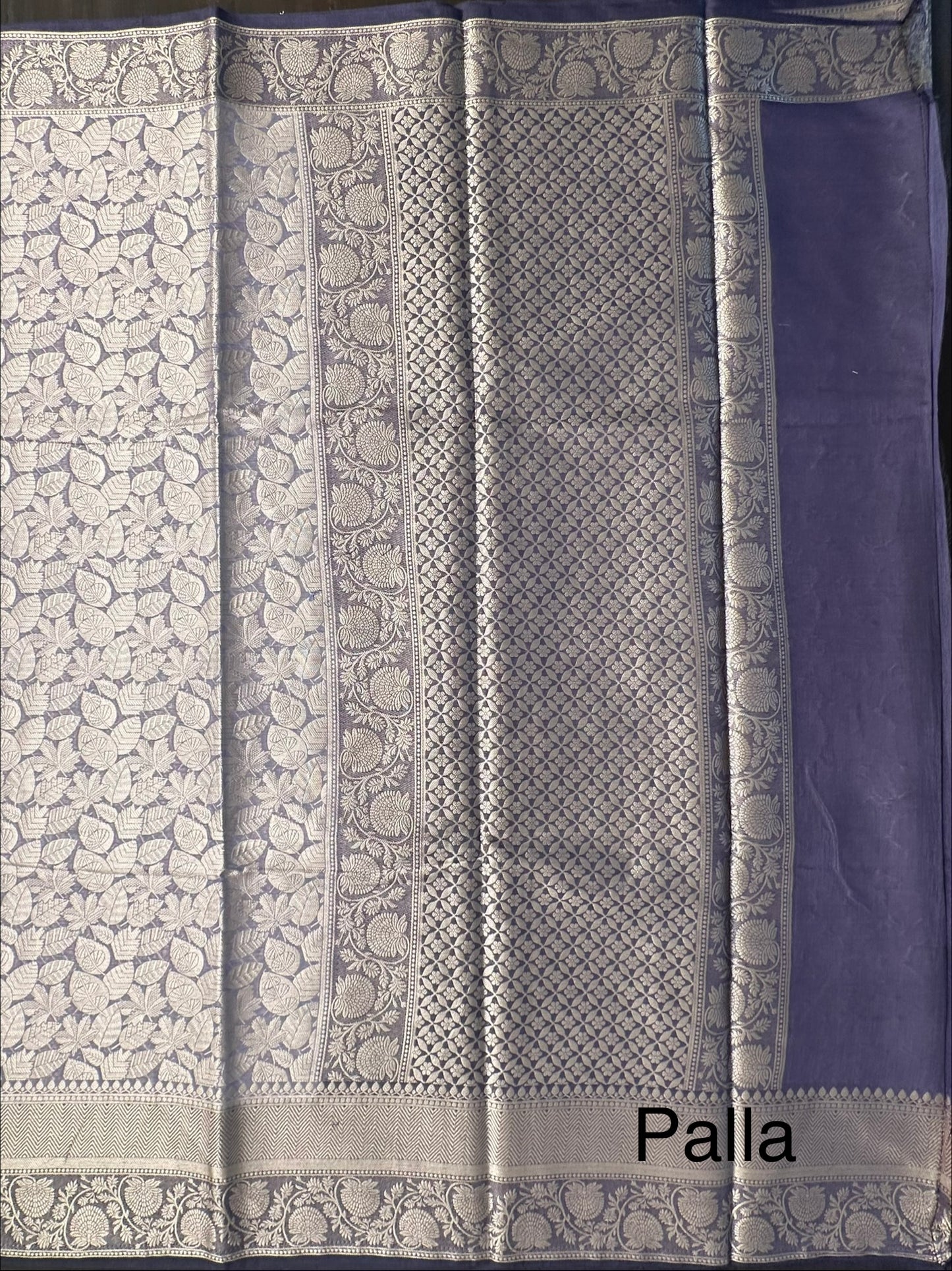 Mauve Vartika Tissue Saree