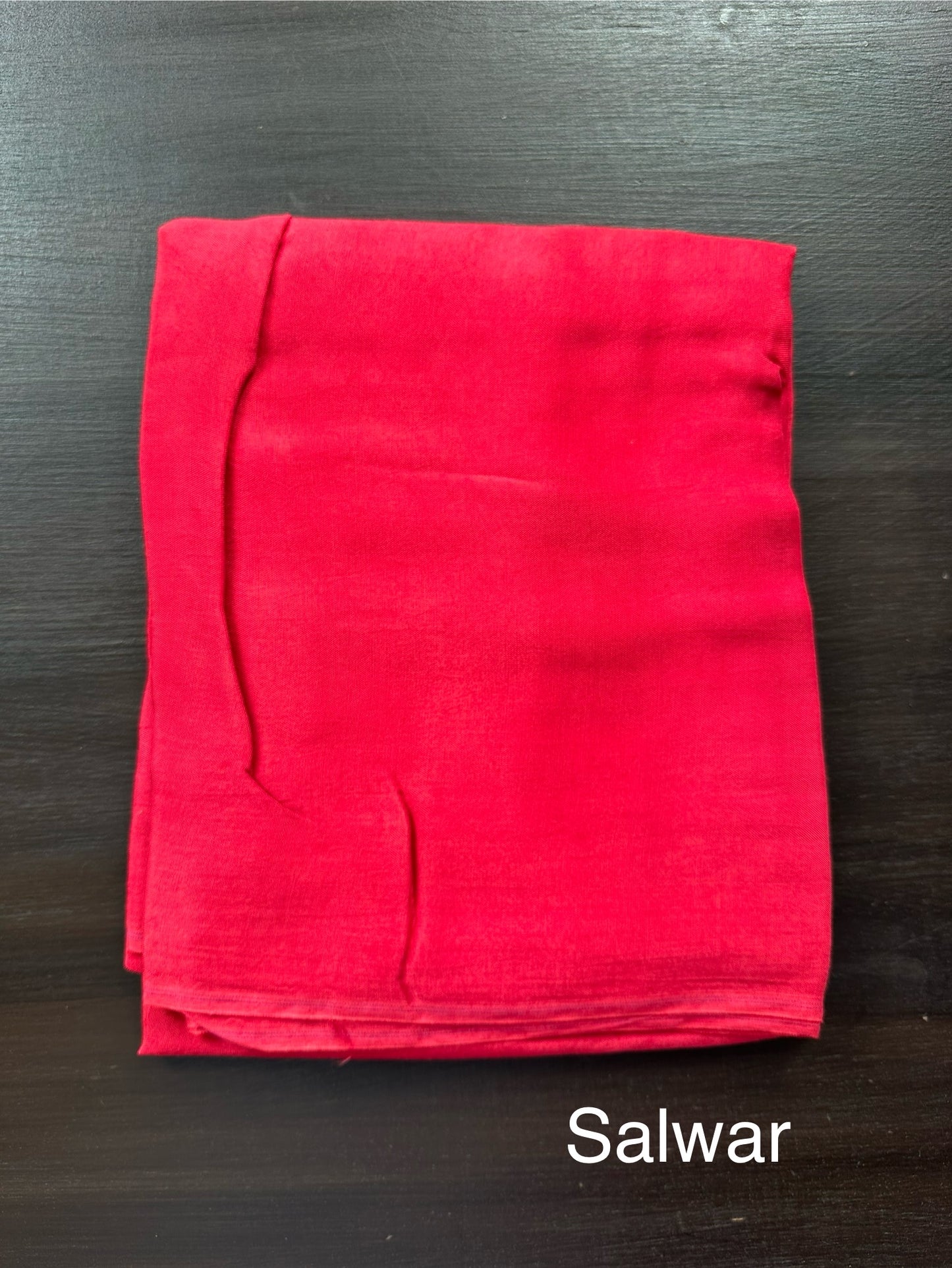 Red Fancy Cotton 3-Piece Suit