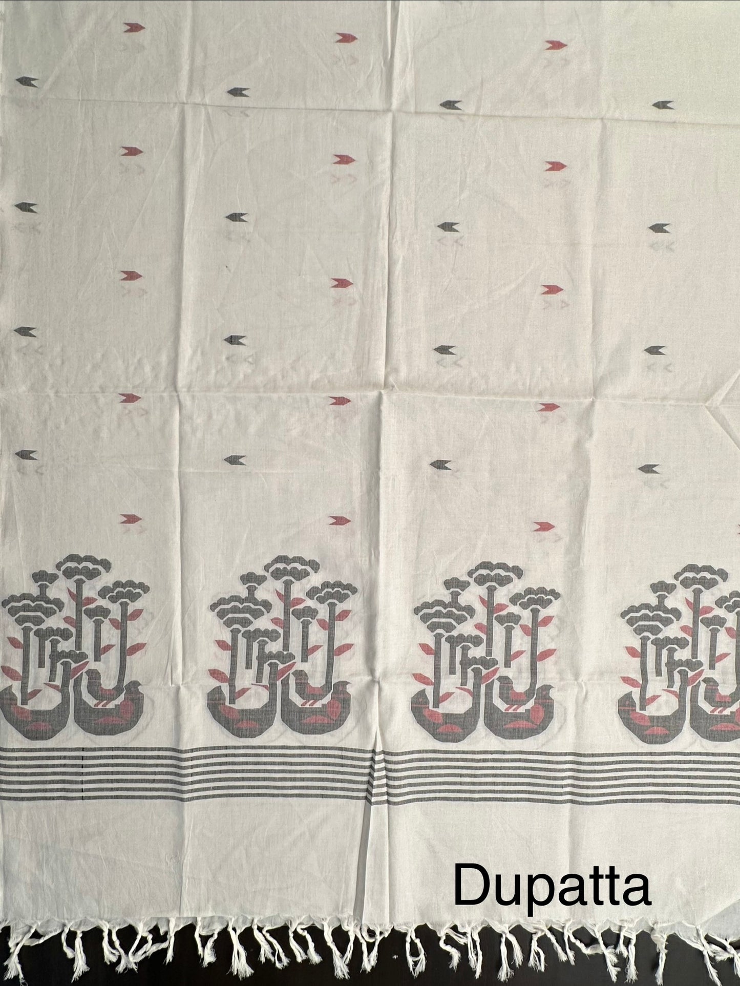 Black South Cotton Suit