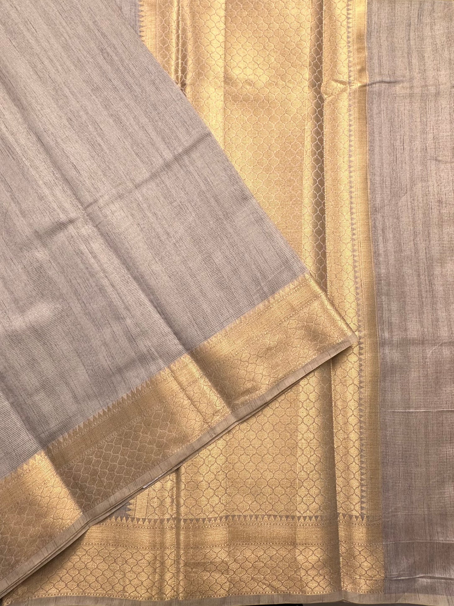 Grey Ananya Tissue Saree