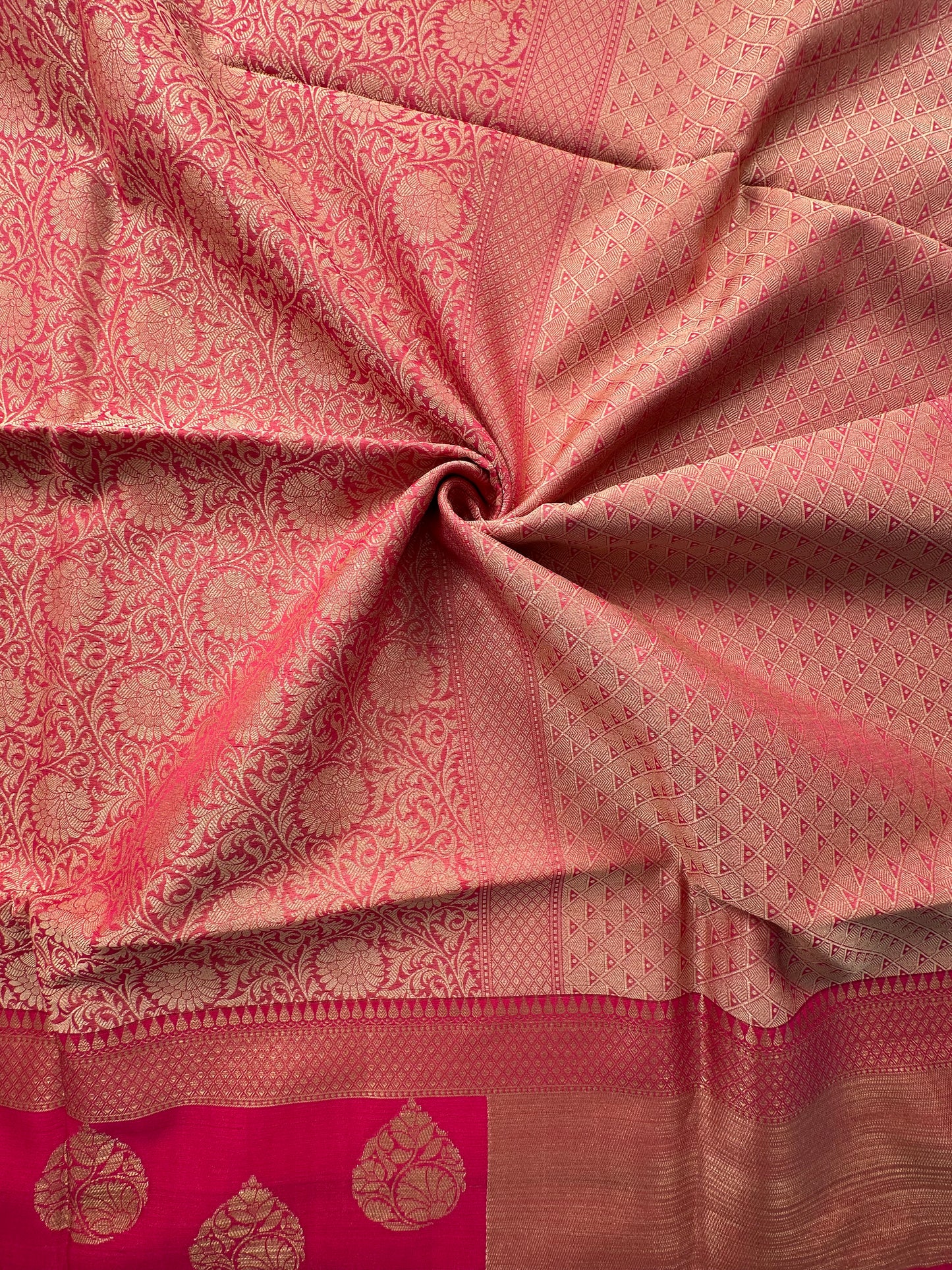 Rani Fancy Tissue Saree