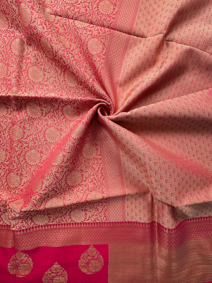 Rani Fancy Tissue Saree