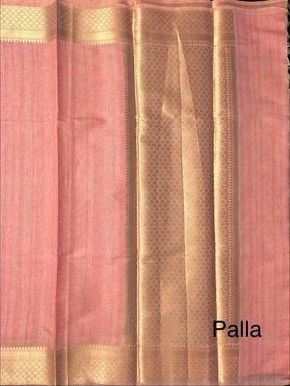 Pink Ananya Tissue Saree