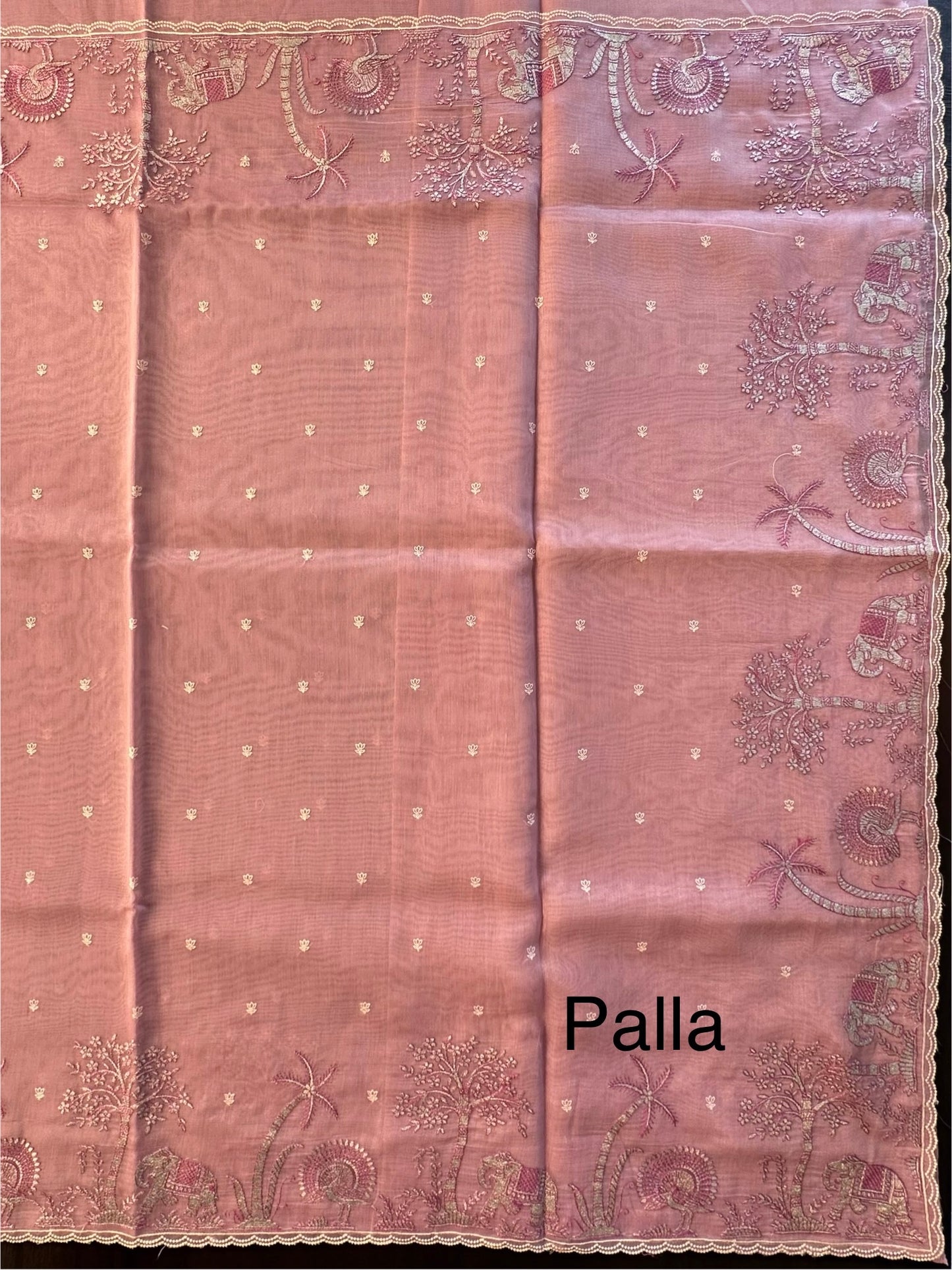 Blended Tissue  Saree