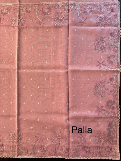 Blended Tissue  Saree