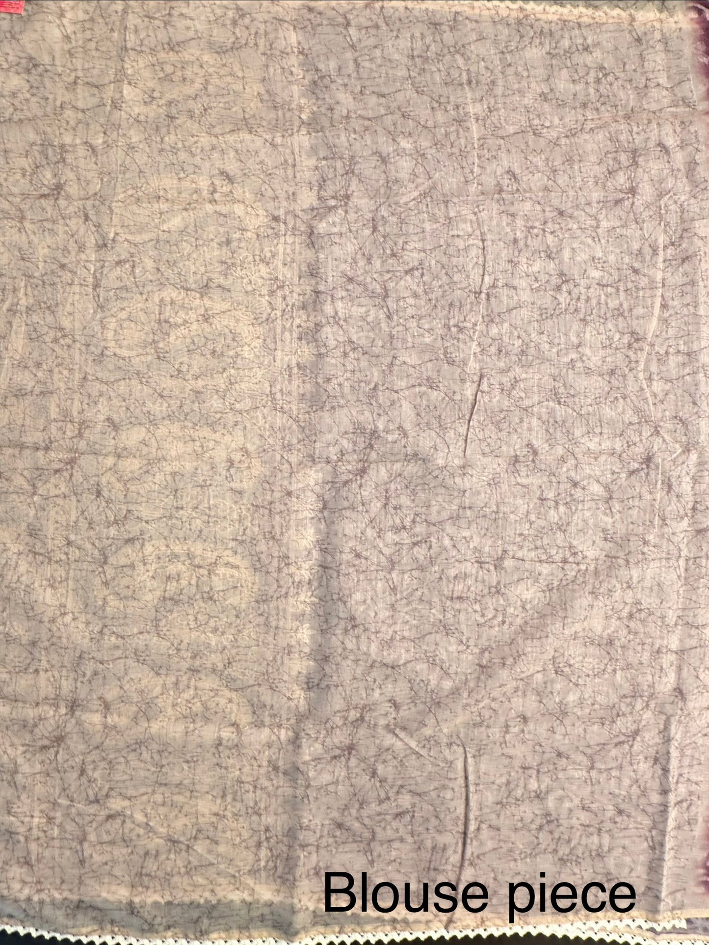 Purple-Beige Dhara Chanderi Saree