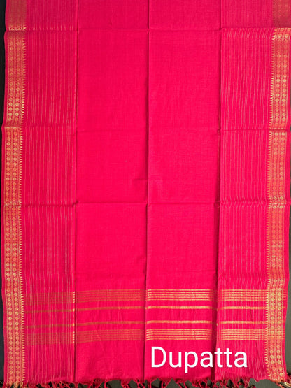 Rani South Cotton Unstitched 3-Piece Suit