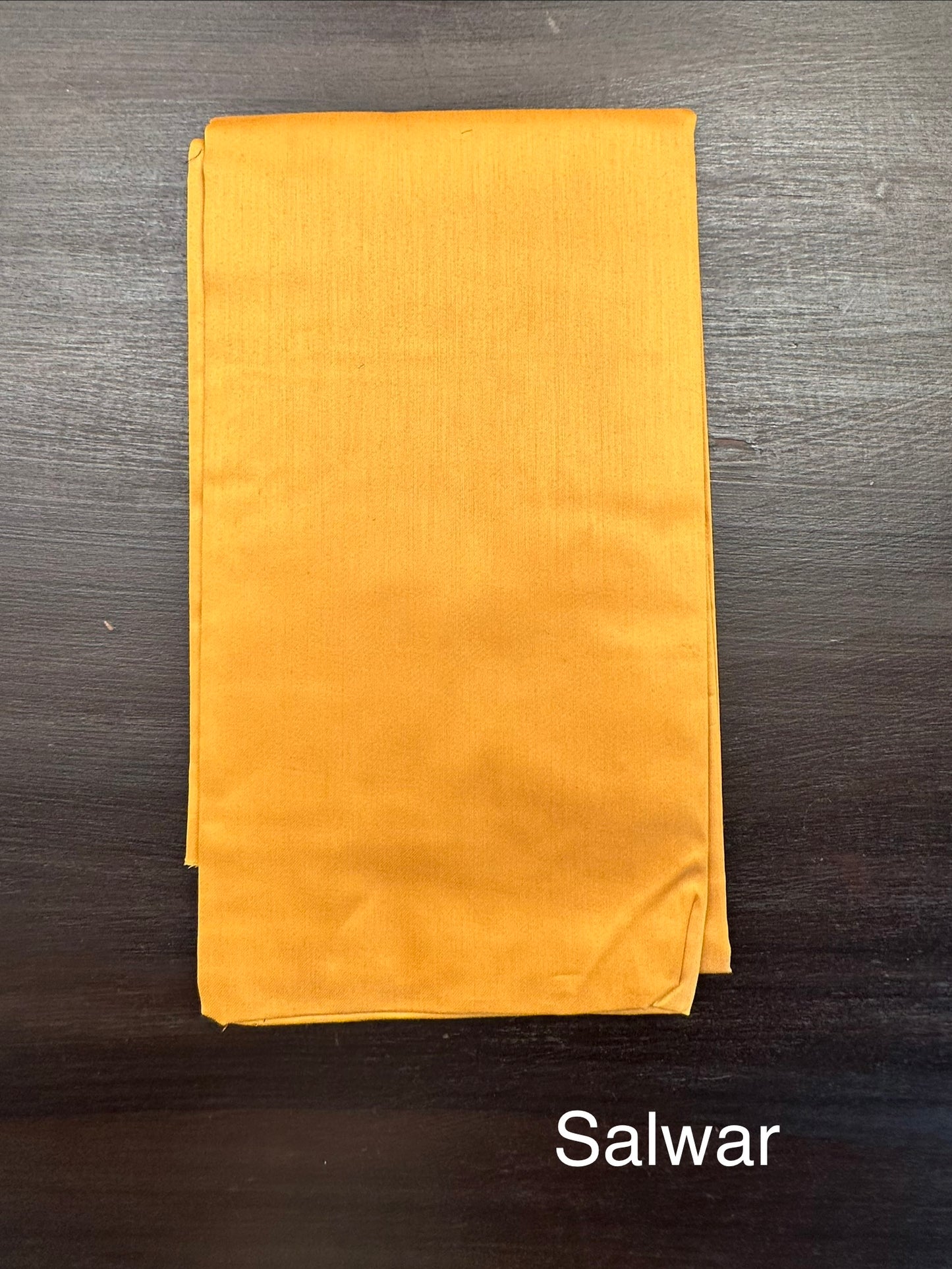 Yellow Jacquard Unstitched Cotton Suit