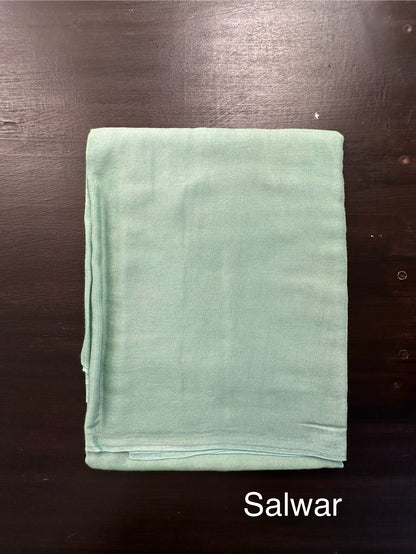 Pista Green Fancy Cotton 3-Piece Suit